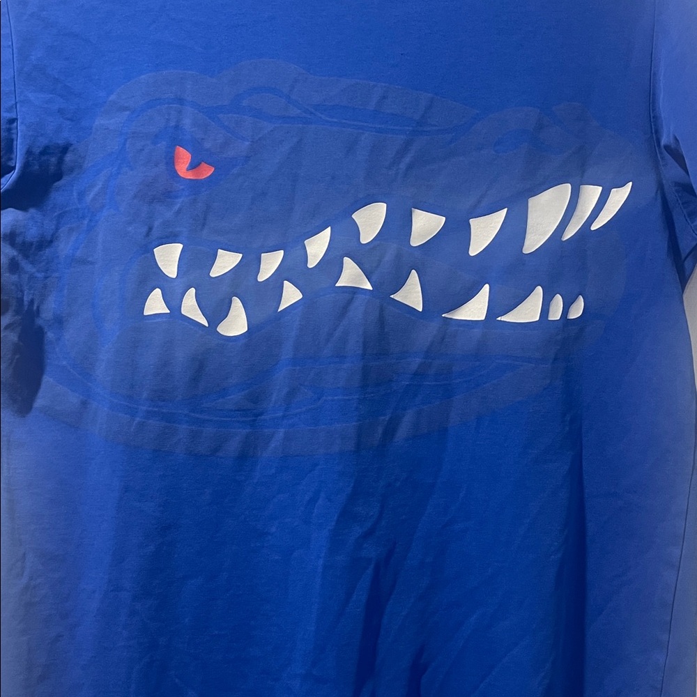 Nike Blue Florida Gators T-Shirt with White and Orange Graphic - Picture 3 of 4